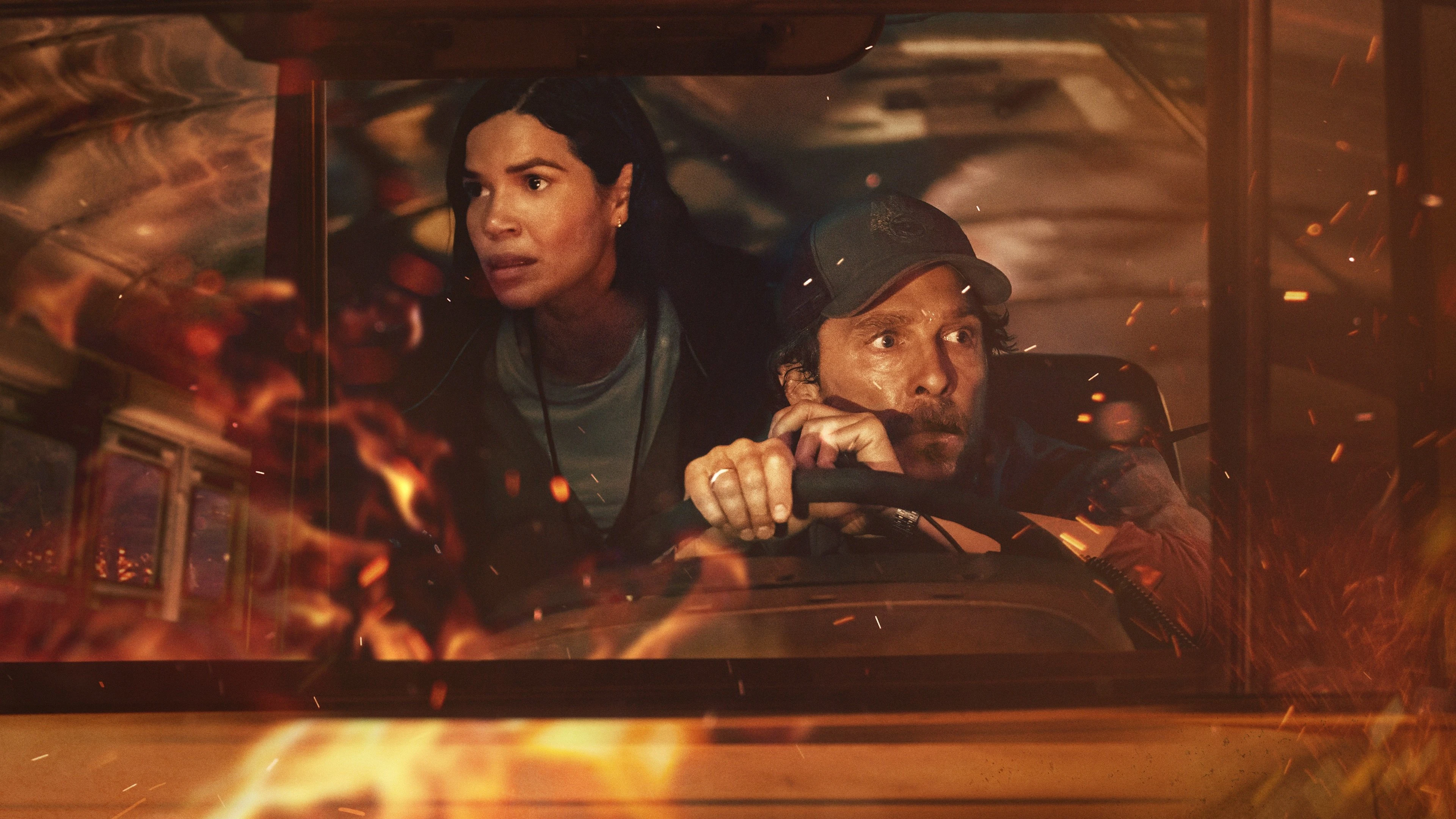 Phim Chuyến Xe Buýt Giữa Biển Lửa - The Lost Bus (2025)