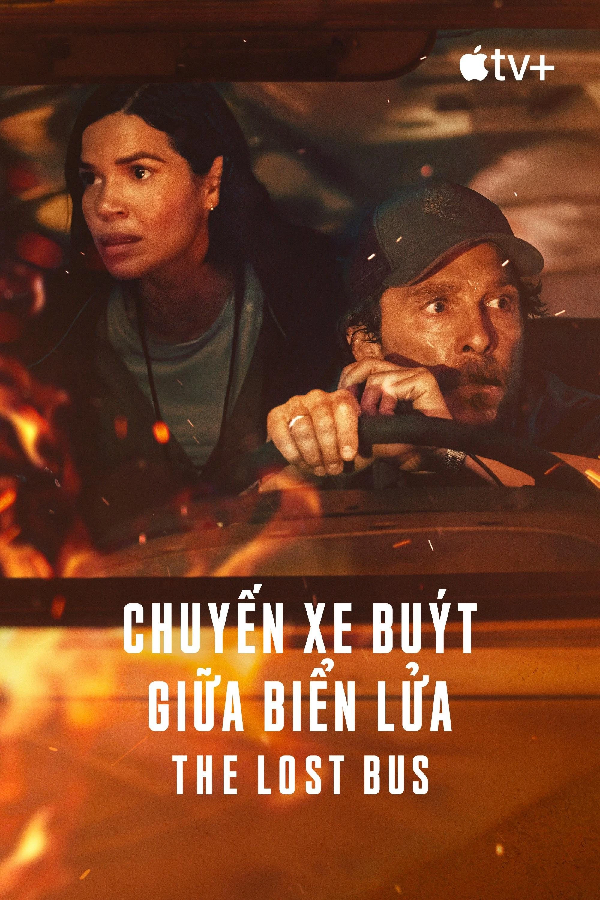 Phim Chuyến Xe Buýt Giữa Biển Lửa - The Lost Bus (2025)